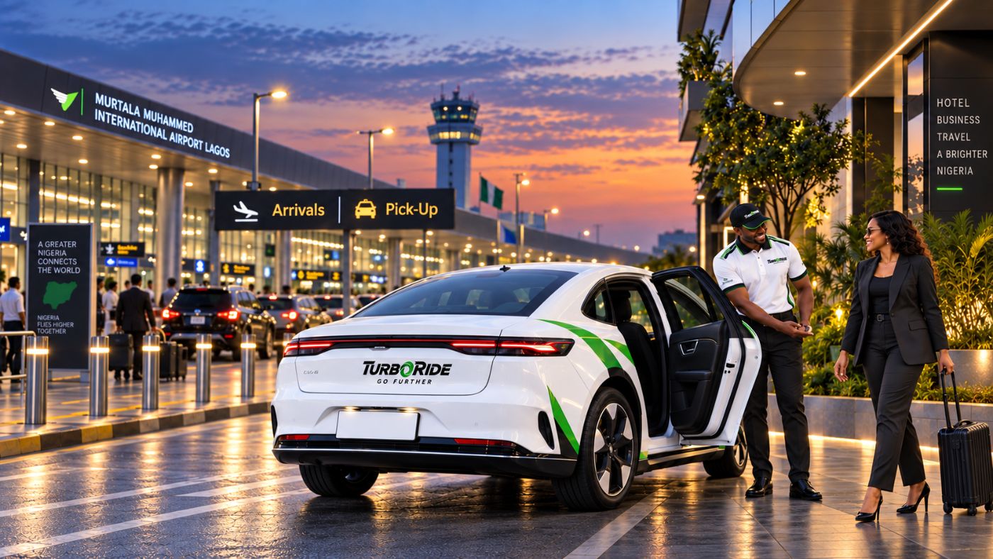 Turboride executive airport pickup in Lagos